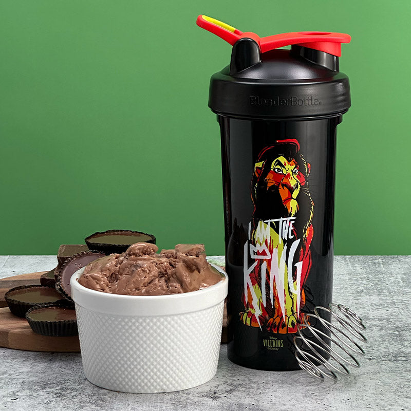 Scar BlenderBottle with Peanut Butter Cup Ice Cream