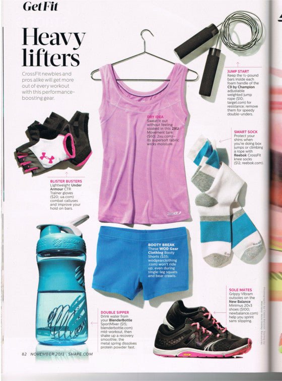 Heavy Lifters - Shape Magazine Feature - BlenderBottle