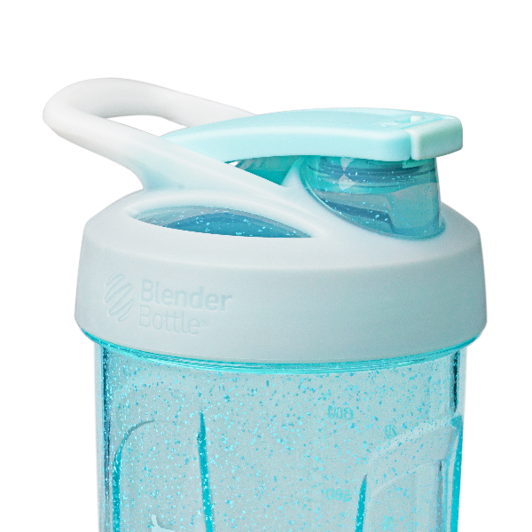 Light Frosty Blue Sport Protein Shake Cup 28oz | Material#Polypropylene (PP)_Color#Cool Blue_Size#28oz