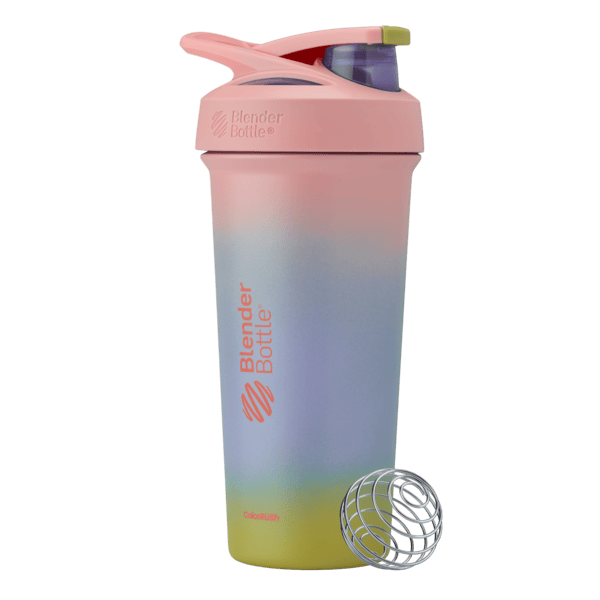 Pink, blue, and green gradient Strada Sleek. | Color#Breakaway