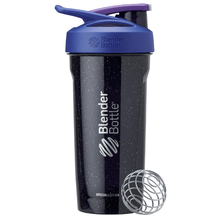 Full view of the BlenderBottle Galaxy shaker cup | Color#Galaxy - 8/14