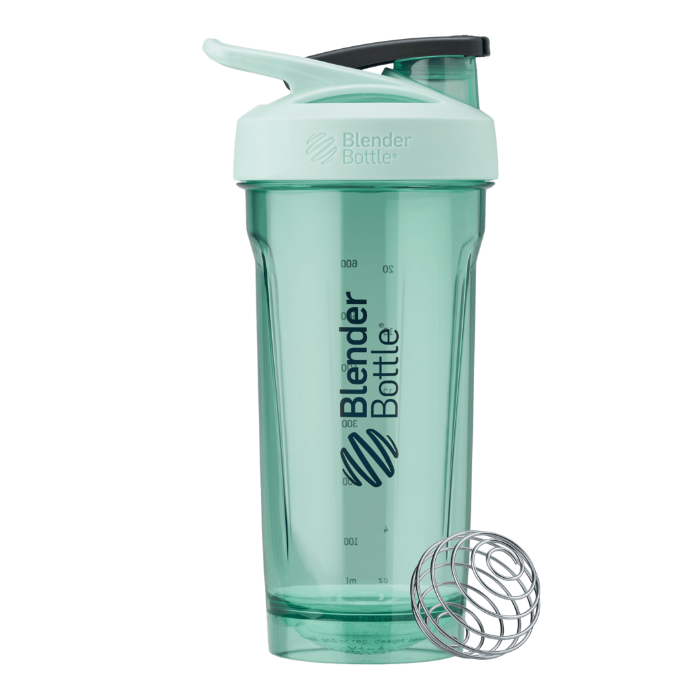 Full view of the BlenderBottle Sweet Mint shaker cup | Color#Sweet Mint - 8/12