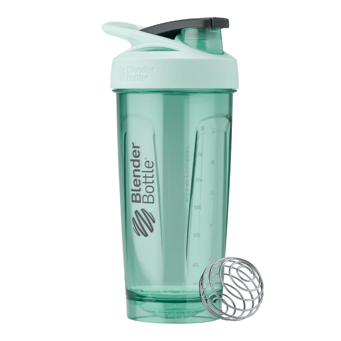 Full view of the BlenderBottle Sweet Mint shaker cup | Color#Sweet Mint - 8/12