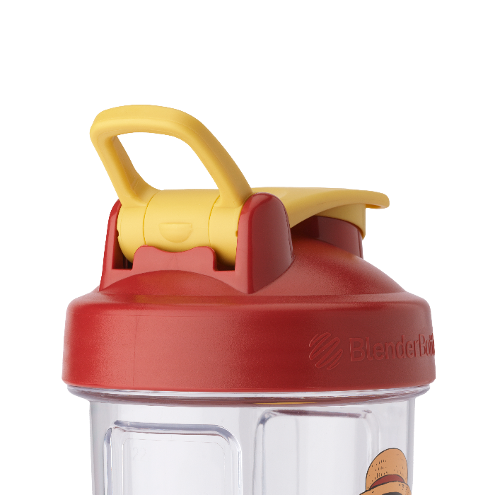 Loop view of the BlenderBottle OnePiece Luffy shaker cup | Color#Luffy