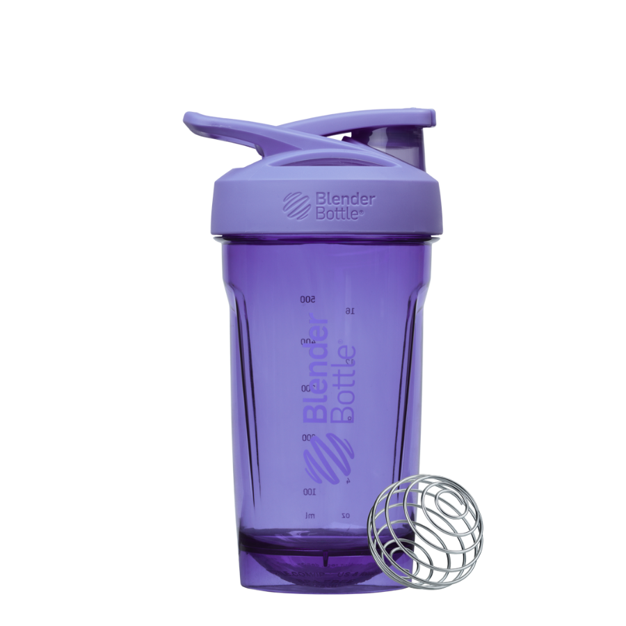 Pink Protein Shake Cup 28oz | Material#Polypropylene (PP)_Color#Periwinkle_Size#24oz