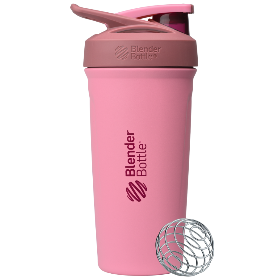 Rogue Pink Sport Stainless insulated protein shaker cup. | Color#Pink Rogue