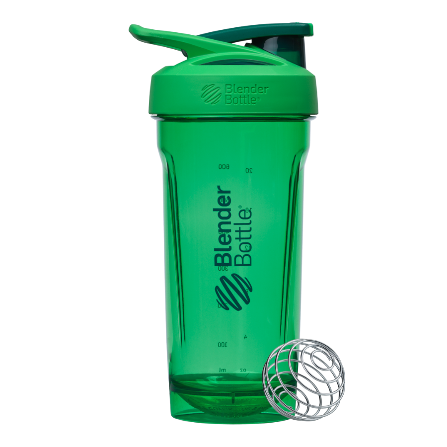 Turf Green Sport Protein Shake Cup 28oz | Material#Polypropylene (PP)_Color#Turf Green_Size#28oz