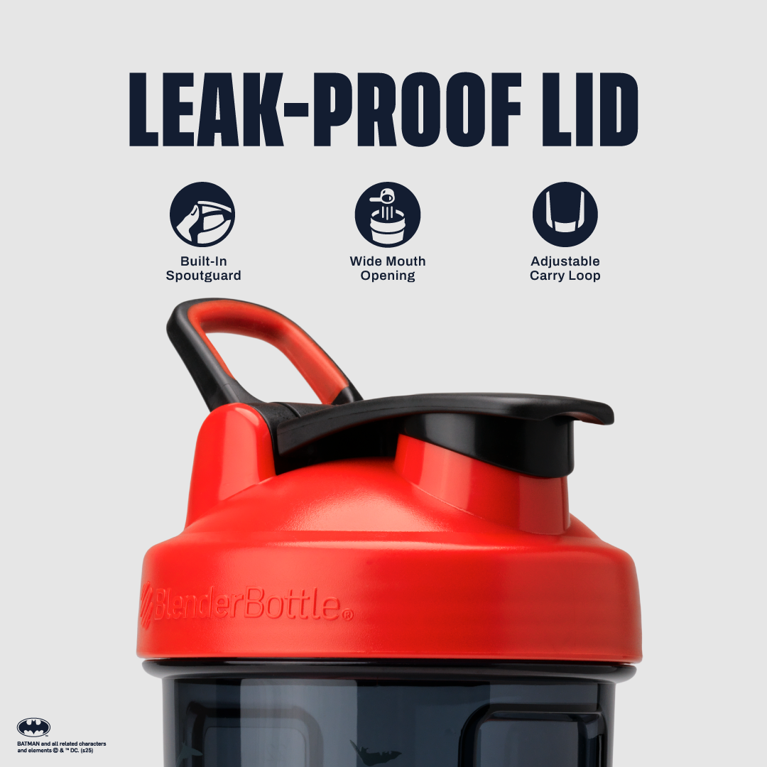 Tritan ProSeries odor-resistant shaker. | Color#Batman_Size#28oz
