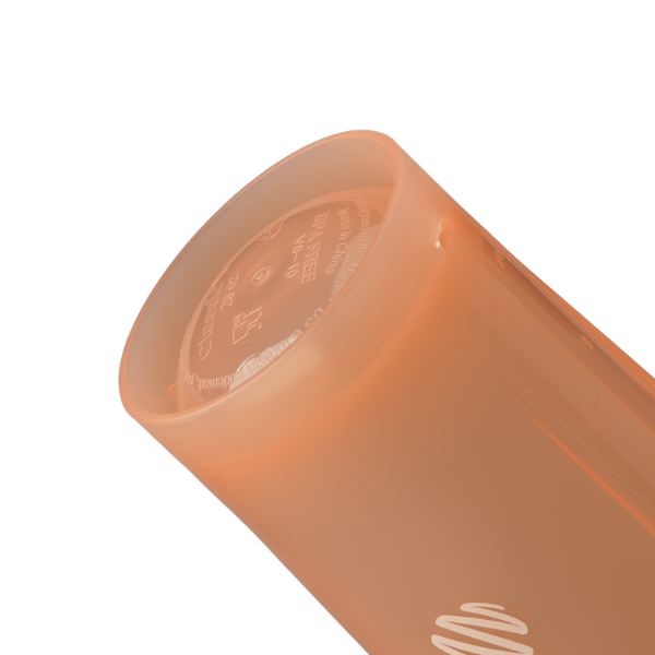 Peach 28oz BlenderBottle protein shake cup. | Color#peach_Size#28oz