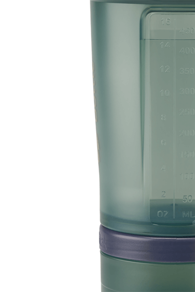 ProStak shaker cup with measurement markings.