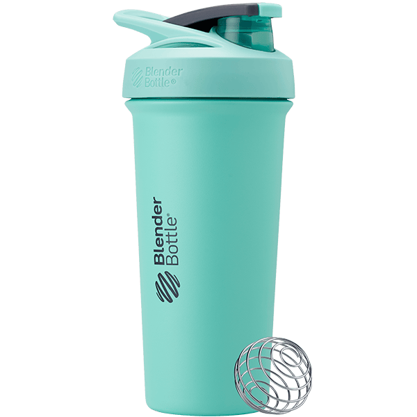 Seafoam Green Strada Tritan odor-resistant shaker with locking lid.| Color#Seafoam
