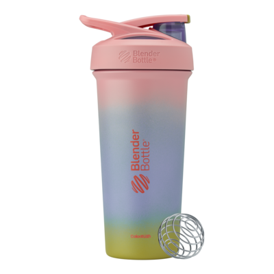 Pink, blue, and green gradient Strada Sleek. | Color#Breakaway