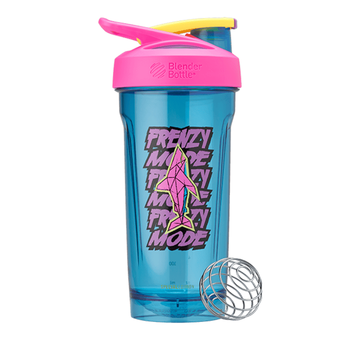 Shark themed Protein Shaker Cup 28oz | Color#Frenzy Mode_Size#28oz