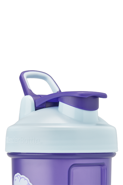 Yellowstone Blue lid with Purple Flip Cap | Color#Yellowstone