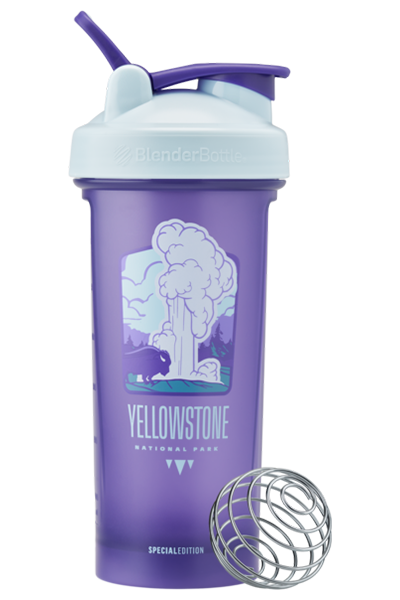 Yellowstone Purple & Blue Shaker Cup