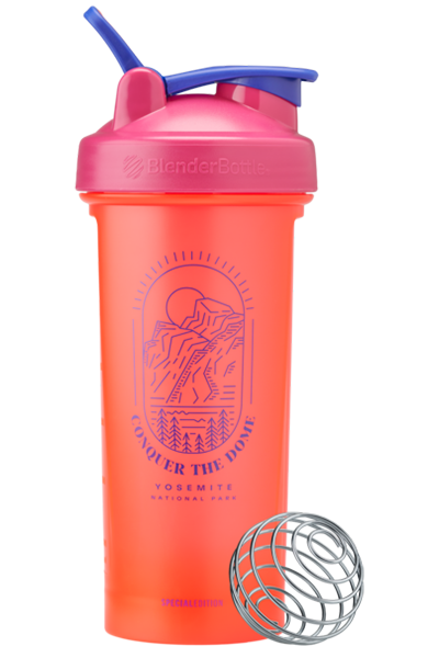 Yosemite Red & Purple Shaker Cup