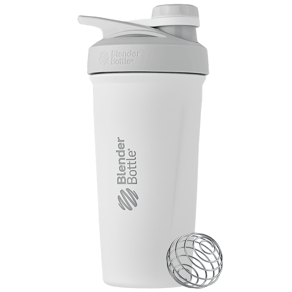 BlenderBottle - Strada™ Insulated Stainless Steel Twist - White | Color#White