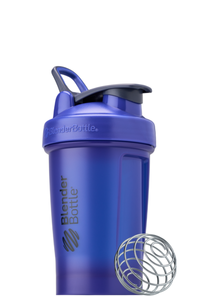 Blue 20oz BlenderBottle protein shake cup. | Color#cobalt_Size#20oz