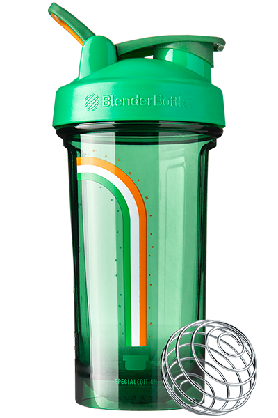 BlenderBottle Color of the Month Protein Shaker Bottle Subscription - Small St Patricks Green