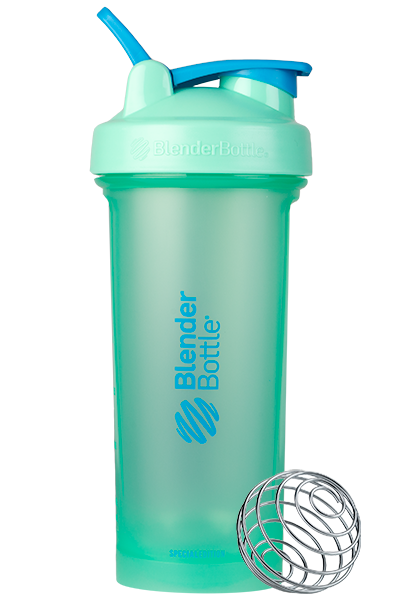 BlenderBottle Color of the Month Protein Shaker Bottle Subscription - Mint and Blue