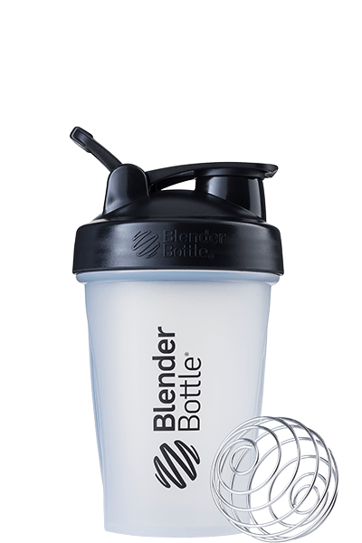 BlenderBottle - Classic™ v1 - 20 oz Black/Clear