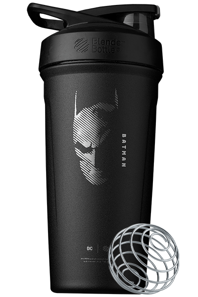 BlenderBottle - DC Comics Insulated Stainless Steel | Color#Batman - Black