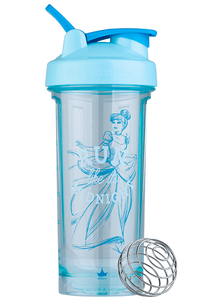 BlenderBottle - Disney Princess - Pro Series - Cinderella - Run Like It's Midnight