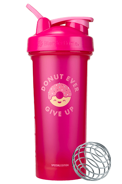 BlenderBottle - Foodie Shakers - Donut Ever Give Up | Color#Donut Ever Give Up