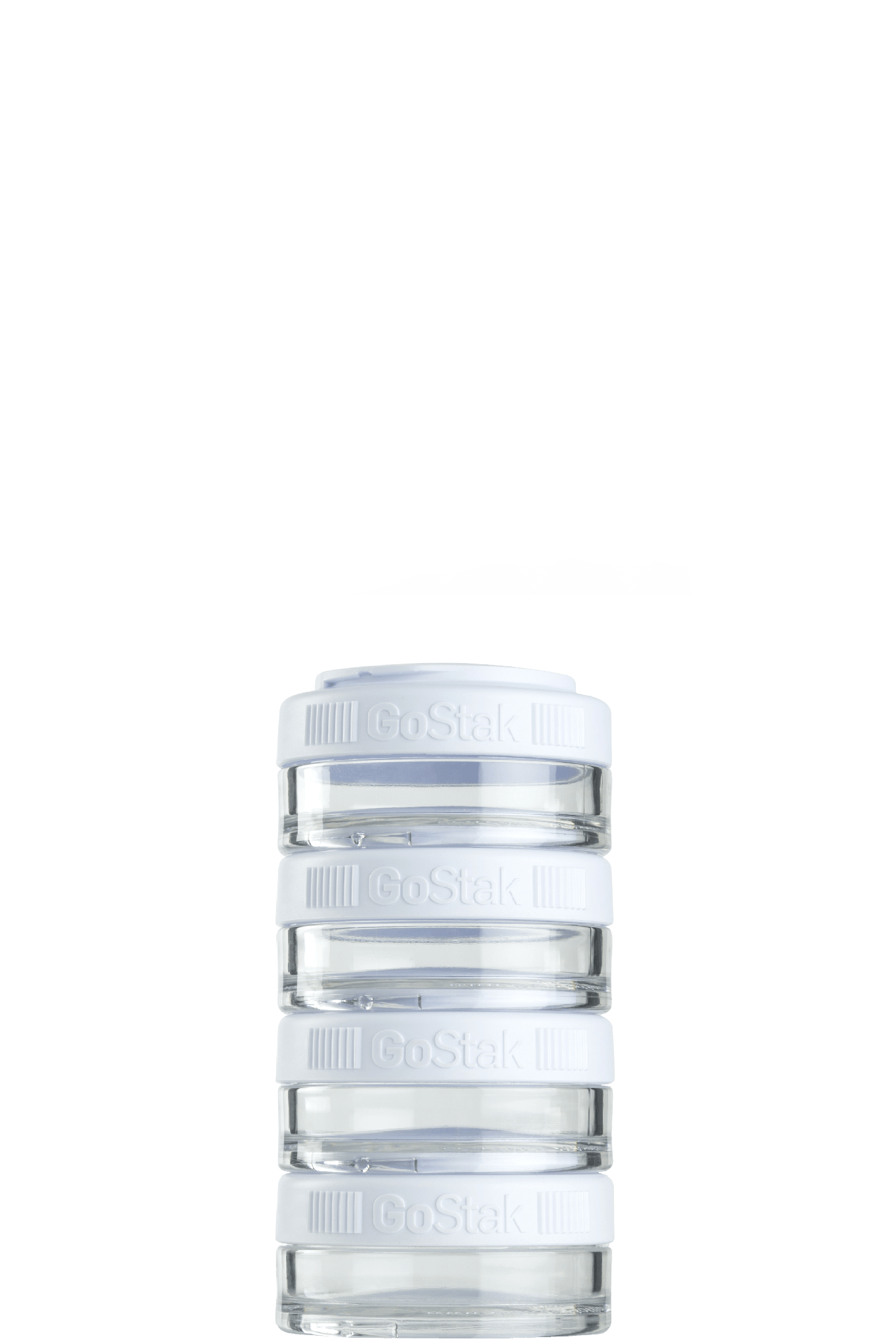BlenderBottle - GoStak® - 40cc 4Pak White | Size#40cc 4Pak_Color#White