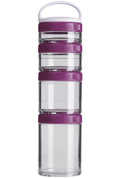 BlenderBottle - GoStak® - Starter 4Pak Plum