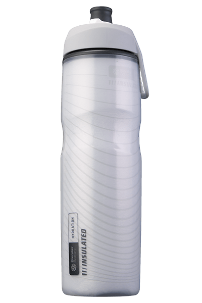 BlenderBottle - Halex® - White Insulated Bike - 24oz