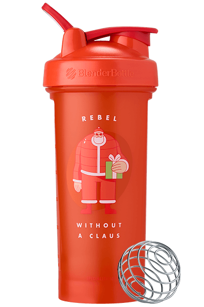 BlenderBottle - Holiday Designs - Rebel without a Clause