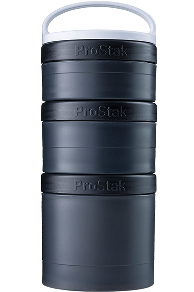 BlenderBottle - ProStak® Expansion Pak - Starter 3Pak w/ Handle Black | Color#Black