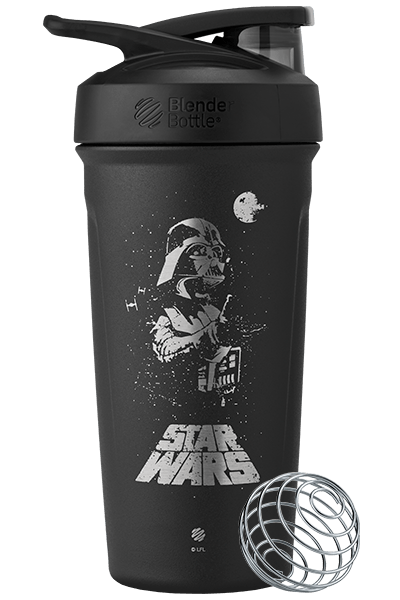 BlenderBottle - Star Wars - Strada Insulated Stainless Steel - Darth Vader - Retro