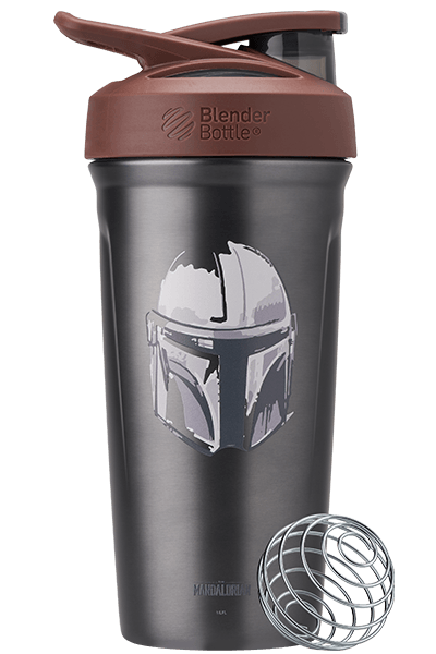 BlenderBottle - The Mandalorian - Strada Insulated Stainless Steel - Beskar