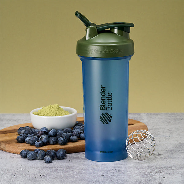 Blueberries and Matcha with Skyhook Color Rush Shaker