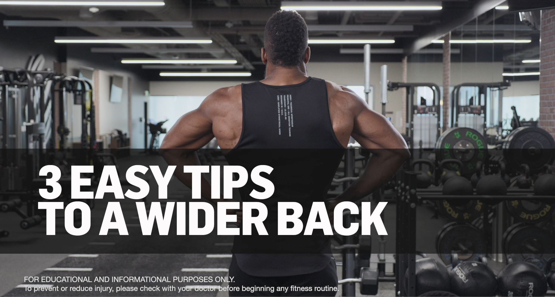 3 Easy Tips to a Wider Back | BlenderBottle Trainer Team - BlenderBottle