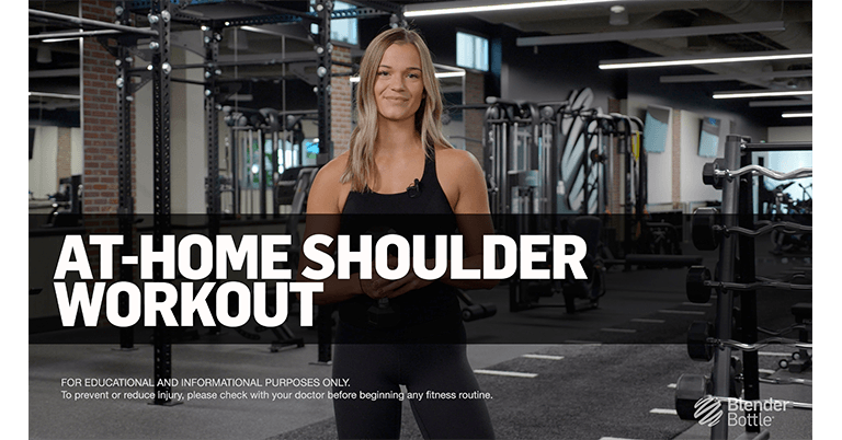 3 Tips to Sculpt Your Shoulders | BlenderBottle Trainer Team - BlenderBottle