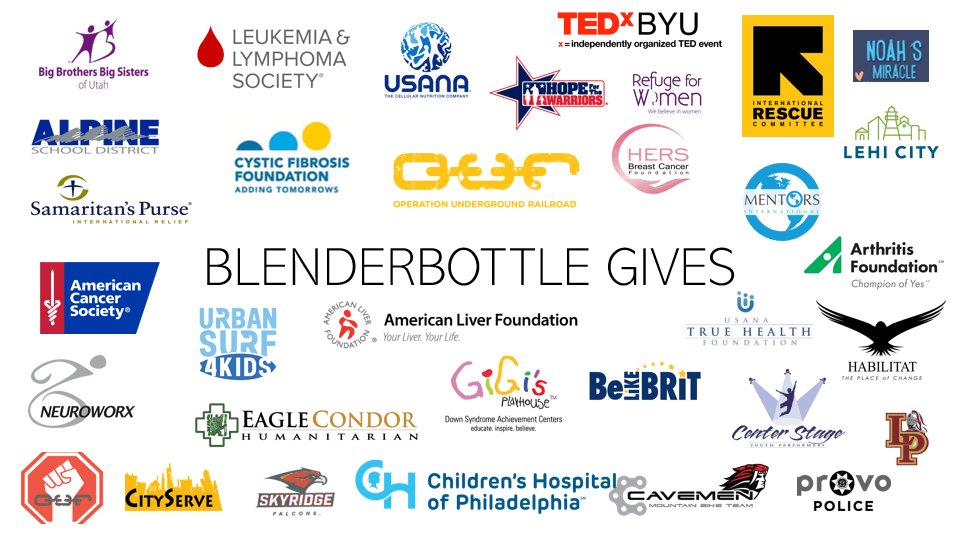 BlenderBottle's 2019 Donations Year in Review - BlenderBottle