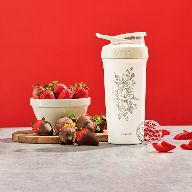 Double Chocolate Covered Strawberry Protein Shake - BlenderBottle