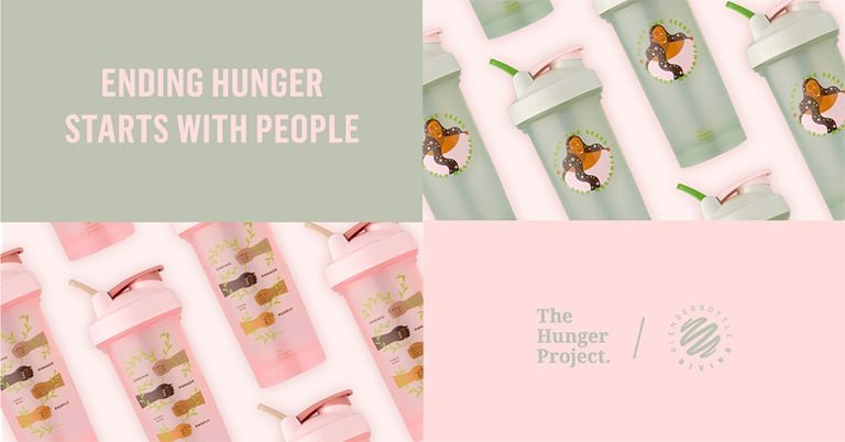 The Hunger Project + BlenderBottle - BlenderBottle