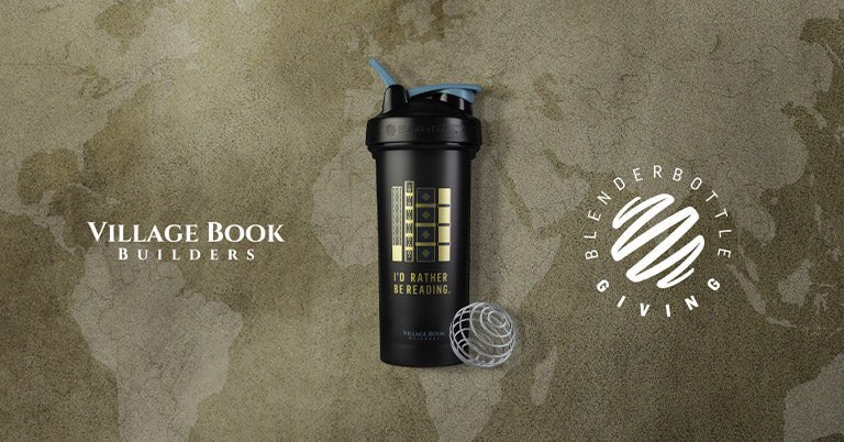 Village Book Builders + BlenderBottle - BlenderBottle