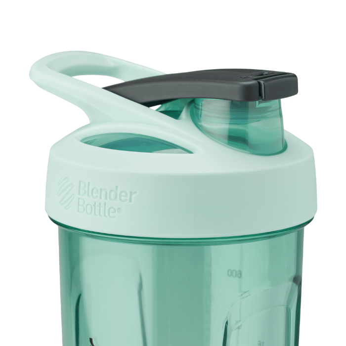 Full view of the BlenderBottle Sweet Mint shaker cup | Color#Sweet Mint - 8/12