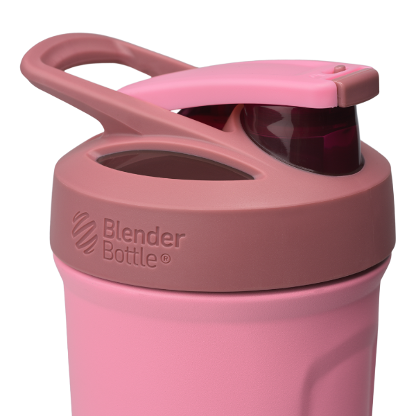 Rogue Pink Sport Stainless insulated protein shaker cup. | Color#Pink Rogue