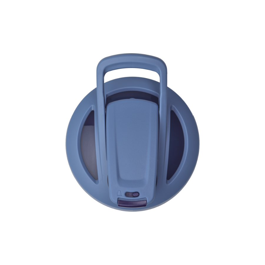 Dark blue Strada™ insulated protein shaker cup. | Color#Gameday Blue