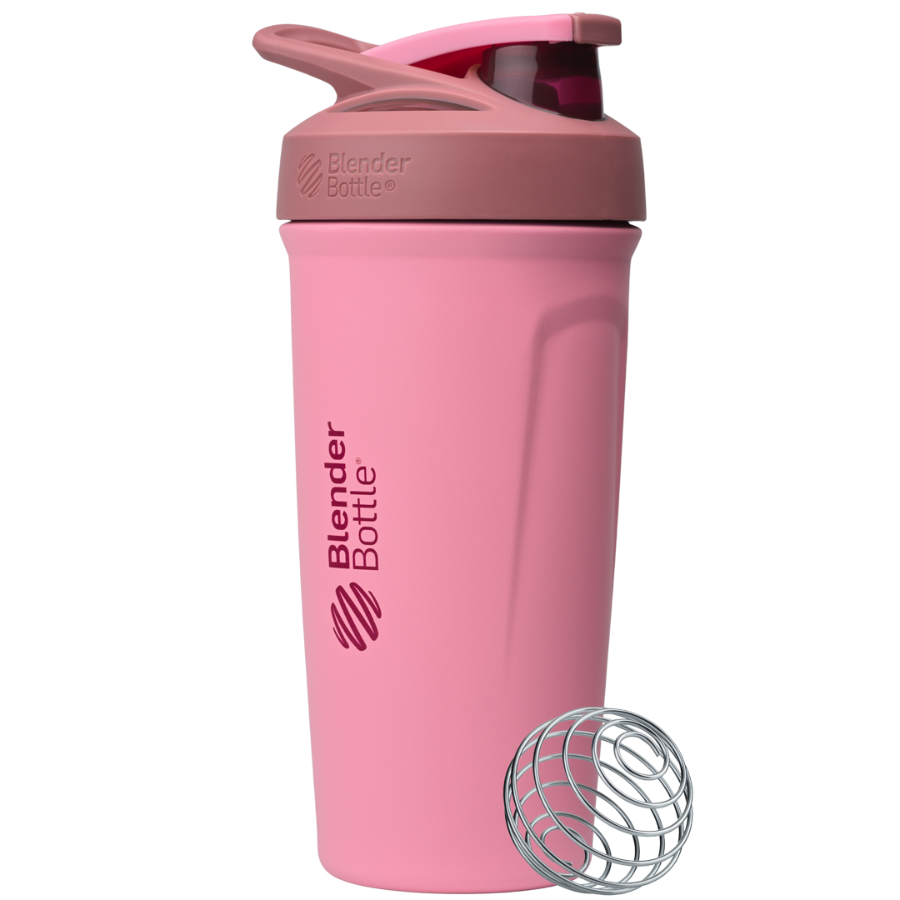 Rogue Pink Sport Stainless insulated protein shaker cup. | Color#Pink Rogue