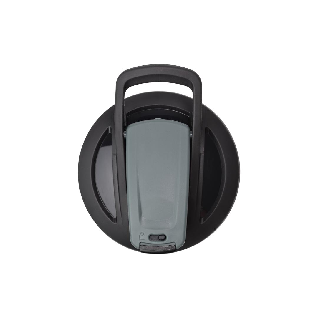 Sport Stainless Sleek shaker bottle with lockable lid and BlenderBall for smooth blends, featuring an insulated, easy-grip design and advanced blending technology. | Color#Smokestack