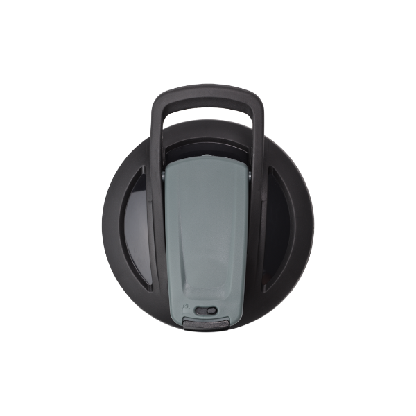 Sport Stainless Sleek shaker bottle with lockable lid and BlenderBall for smooth blends, featuring an insulated, easy-grip design and advanced blending technology. | Color#Smokestack