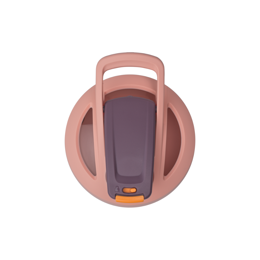 Sport Stainless Sleek shaker bottle with lockable lid and BlenderBall for smooth blends, featuring an insulated, easy-grip design and advanced blending technology. | Color#Sunrise