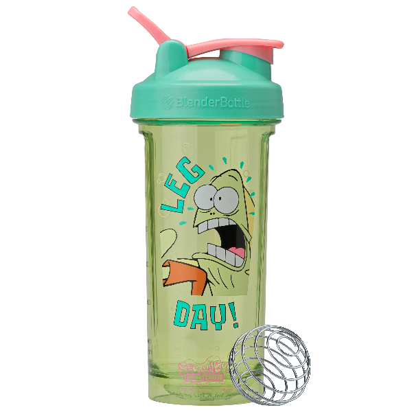 SpongeBob - Leg Day Front of Bottle Pro Series | Color#Leg Day